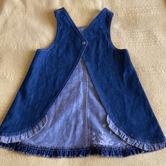Humphreys corner little girls (ages 1-4) protective apron dress - Picture 2 of 9